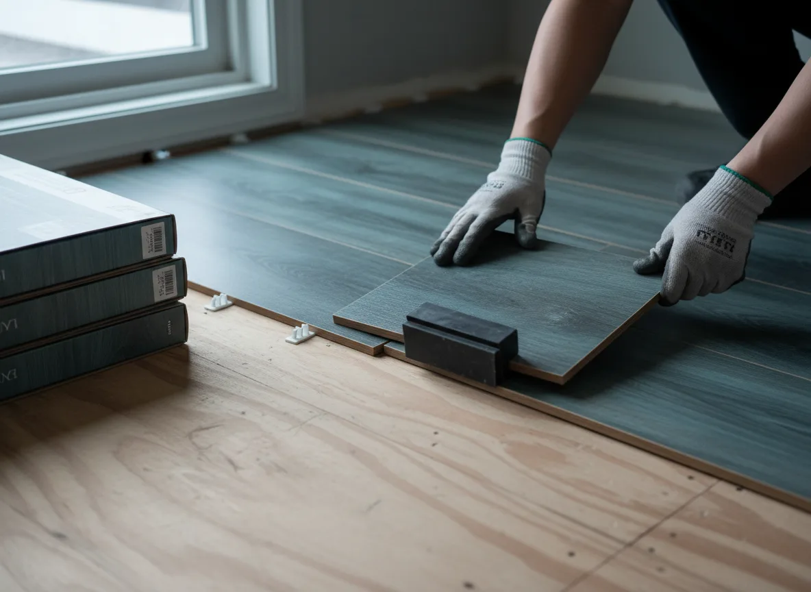 Luxury Vinyl Plank Installation company in Mcdade, TX